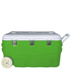 Изотермический контейнер 100 литров зелёный