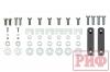 Бампер РИФ силовой задний Toyota Land Cruiser 76 2007+ с квадратом под фаркоп, калиткой и фонарями