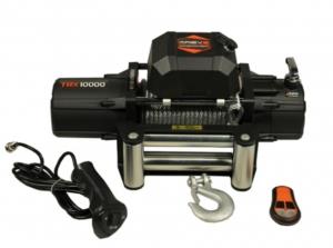 Лебедка автомобильная 4REVO 10000 12V со стальным тросом