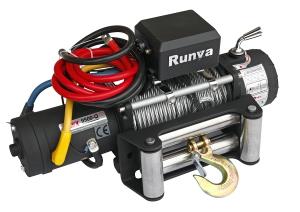 Лебёдка электрическая 12V Runva 9500 lbs 4350 кг Спорт