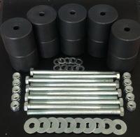 Боди лифт комплект 50 мм УАЗ Патриот капролон (d=60 мм) с крепежом (10 болтов М12x200) чёрный цв.