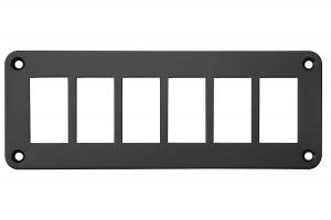 Панель кнопок монтажная шесть отверстий
