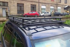 Алюминиевый багажник Suzuki Grand Vitara New (корзина)