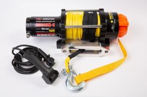 ЛПЭ20М-С "Мустанг" лебедка электрическая с синтетическим тросом