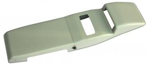 Консоль потолочная для установки р/c УАЗ Патриот рестайлинг 2015, вырез под р/c 140х40 мм, серая