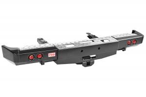 Бампер РИФ задний ГАЗ Соболь с площ. под лебёдку, квадратом под фаркоп и фонарями стандарт