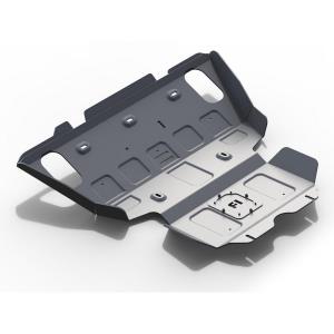 Защита картера и радиатора Toyota Hilux 2007-2014 2.5D, 3.0D, алюминий 6 мм