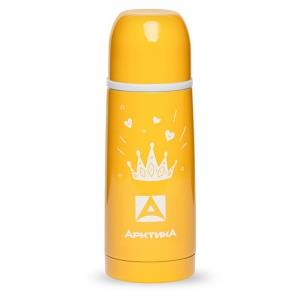 Термос с узким горлом классический, цветной