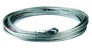 Трос Runva стальной оцинкованный для лебёдки 9,5 мм x 30 м