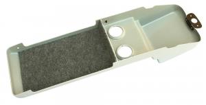 Консоль потолочная для установки р/c УАЗ Патриот 2007-2013, вырез под р/c 140х40 мм, серая