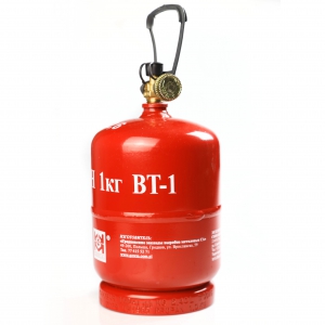 Баллон газовый стальной GZWM LPG BT-0,5, 1,2 л.