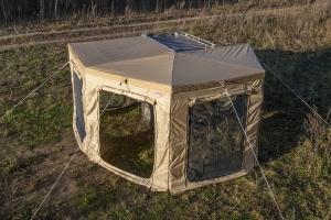 Стенки для комбинированной (прямоугольной с веерной частью) маркизы 2 м