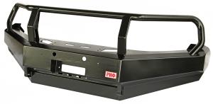 Бампер РИФ силовой передний VW Amarok с защитной дугой без доп. фар