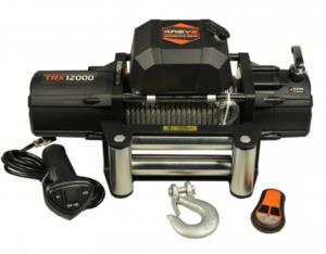 Лебедка автомобильная 4REVO 12000 12V со стальным тросом