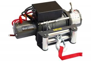 Лебёдка электрическая 12V Electric Winch 12000 lbs 5443 кг (влагозащищенная)