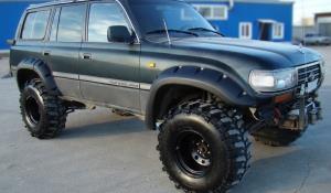 Расширители колёсных арок Toyota Land Cruiser 80 (130 мм)
