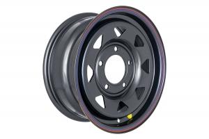 Диск усиленный ВАЗ НИВА стальной черный 5x139,7 6,5xR15 d98,5 ET+35 (треуг.)