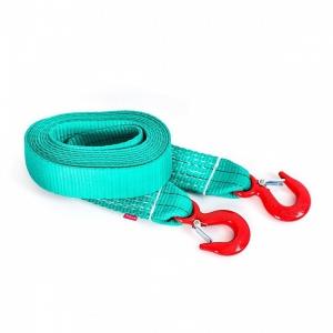 Ремень буксировочный Tplus 6/9 т 5 м (средний класс) крюк/крюк