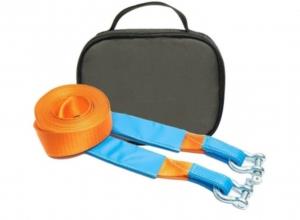 Динамический строп (рывковый) Tplus 9 т 9 м серия Стандарт с шаклами 3.25 т + сумка