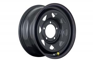 Диск усиленный УАЗ стальной черный 5x139,7 7xR16 d110 ET+30 (треуг. мелкий)