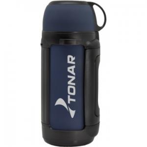 Термос HS.TM-041 1400ML (крышка-кружка с ручк, доп.пл.чашка, скл.ручки, ремень)