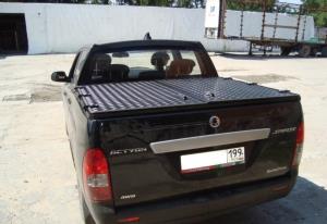 Крышка кузова Ssang Yong распашная, аллюминий