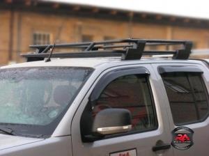 Алюминиевый багажник Nissan Navara