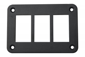 Панель кнопок монтажная три отверстия