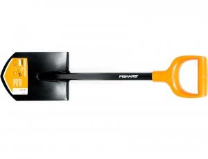 Лопата штыковая FISKARS укороченная Solid TM