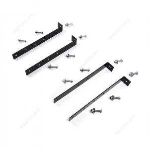 Комплект крепления инструментального ящика универсальный: боковые кронштейны (4 шт.) + крепеж