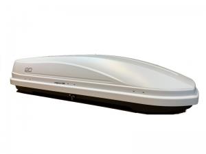 Бокс автомобильный Магнум 330(белый, тиснение «КАРБОН» ) 1850*600*420