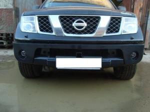 Передний бампер Nissan Navara D40/Pathfinder
