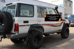 Расширители колесных арок Toyota Land Cruiser 76 2007- (вынос 65 мм)