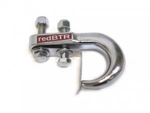 Крюк буксировочный 4,5т. с фиксатором (хромированный)