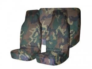Комплект грязезащитных чехлов на передние и заднее сиденья (нато)