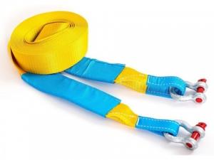 Динамический строп (рывковый) Tplus 6 т 9 м серия Стандарт с шаклами 2 т (2 шт.)