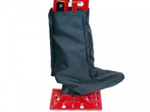 Защитный чехол на механизм домкрата типа Hi-Lift на липучке (черный)