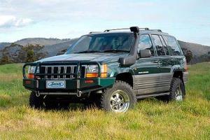 Шноркель Jeep Grand Cherokee ZJ   1/93-12/98, мотор MagnumV8 и AMCI6 (93-95), бензин, левая сторона