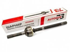 Шрус усиленный для УАЗ Хантер правый (короткий) мост Спайсер, серияТрофи (мелкий шлиц) 