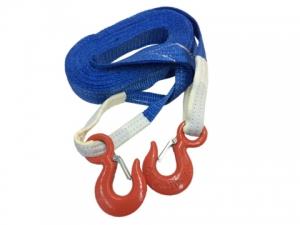 Ремень буксировочный 8т. 6 м. (50 мм) с крюками