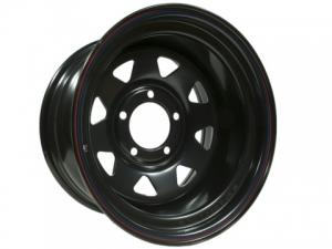 Диск колёсный стальной штампованный 5x150, размер 10х17, ET -40, ЦО 110, черный, №39B