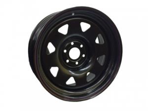 Диск колёсный стальной штампованный 6x114.3, размер 8х16, ET 0, ЦО 66.1, черный, №47W