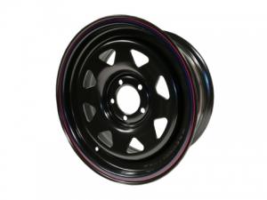 Диск колёсный стальной штампованный 5x114.3, размер 7х16, ET +20, ЦО 84, черный, №99B