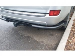 Фаркоп с защитой заднего бампера для Toyota Land Cruiser Prado 120