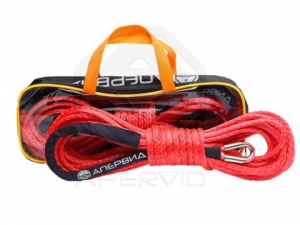 Трос синтетический  APERVID  с коушем 11мм х 26м