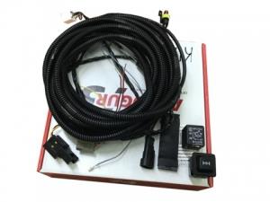 Жгут проводов (комплект подключения) электроблокировки на УАЗ с автоотключением (а/м с электронным с