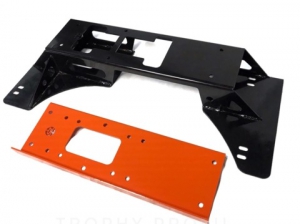 Площадка лебедки в базу Нива 4Х4 ZST Невидимка НЗ-база (установка слева)