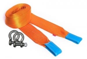 Динамический строп (рывковый) Tplus 14т 9м серия Стандарт с шаклами