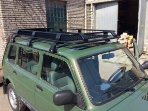 Багажник экспедиционный ВАЗ 2131 (Нива - удлиненная) с сеткой