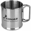 Термокружка ТОНАР 300ML металлическая, со складными ручками